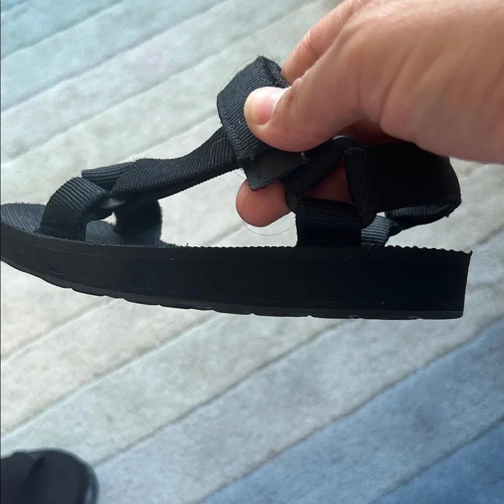Teva Kids Black Sandals - Picture 8 of 11